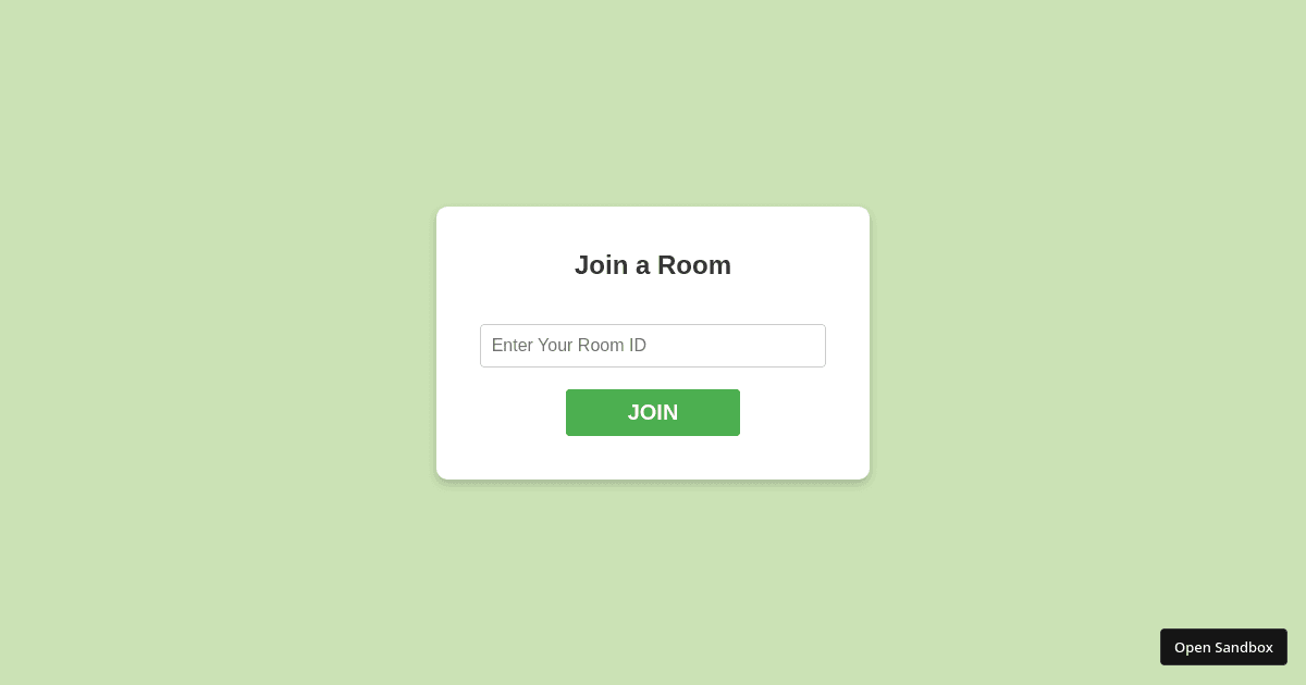 videocallapp - Codesandbox