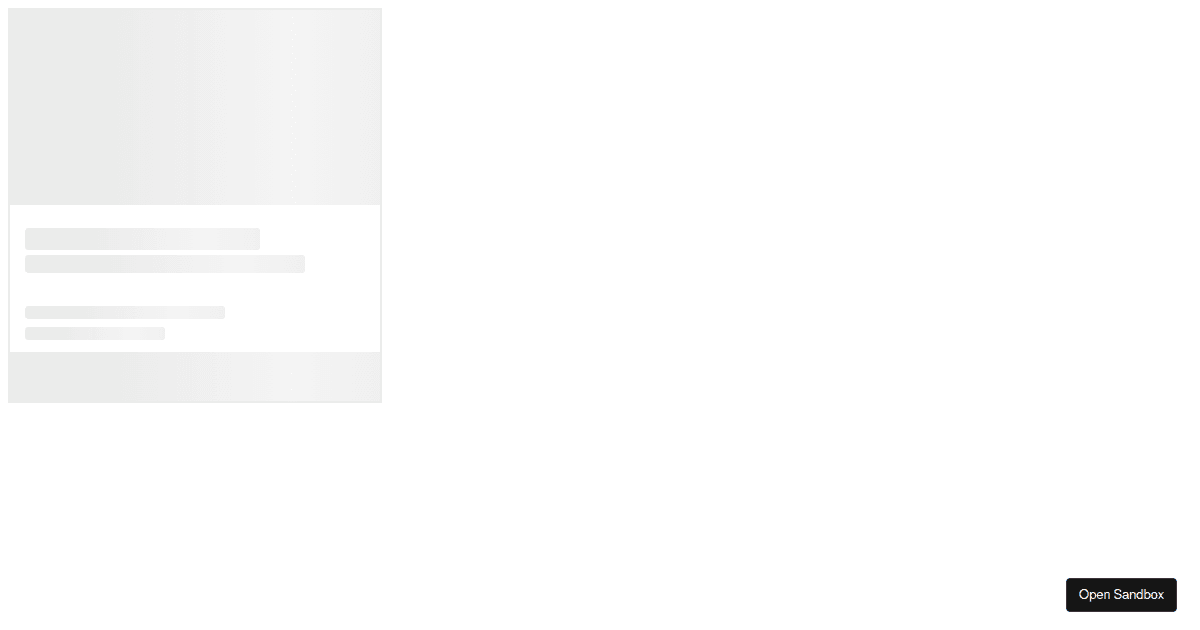 react - Codesandbox