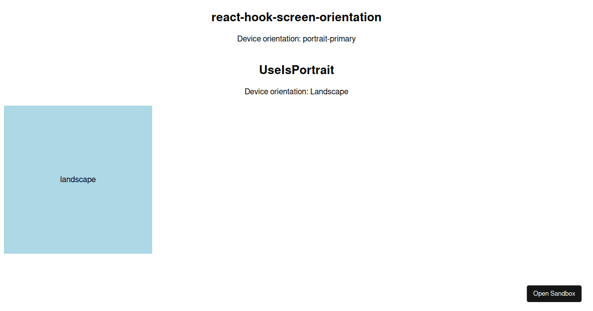 deviceorientationtest Codesandbox