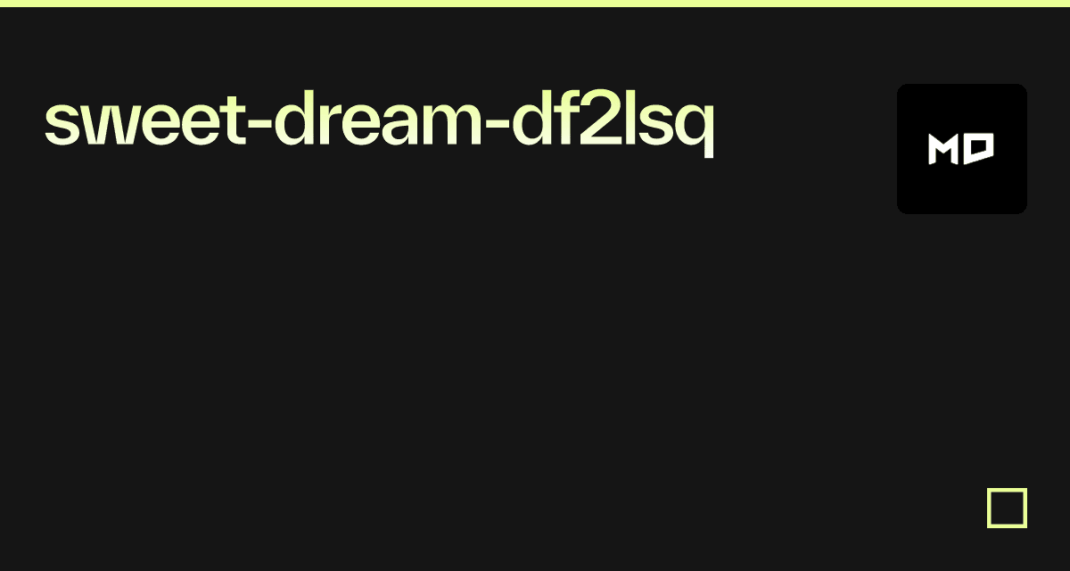 Dreamfols Code Example sweet-dream-df2lsq - Codesandbox