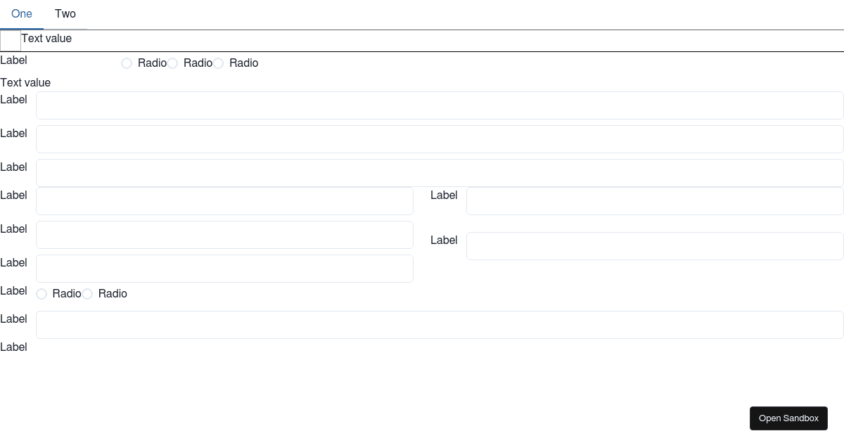 react - Codesandbox