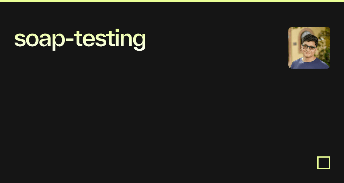 soaptesting Codesandbox