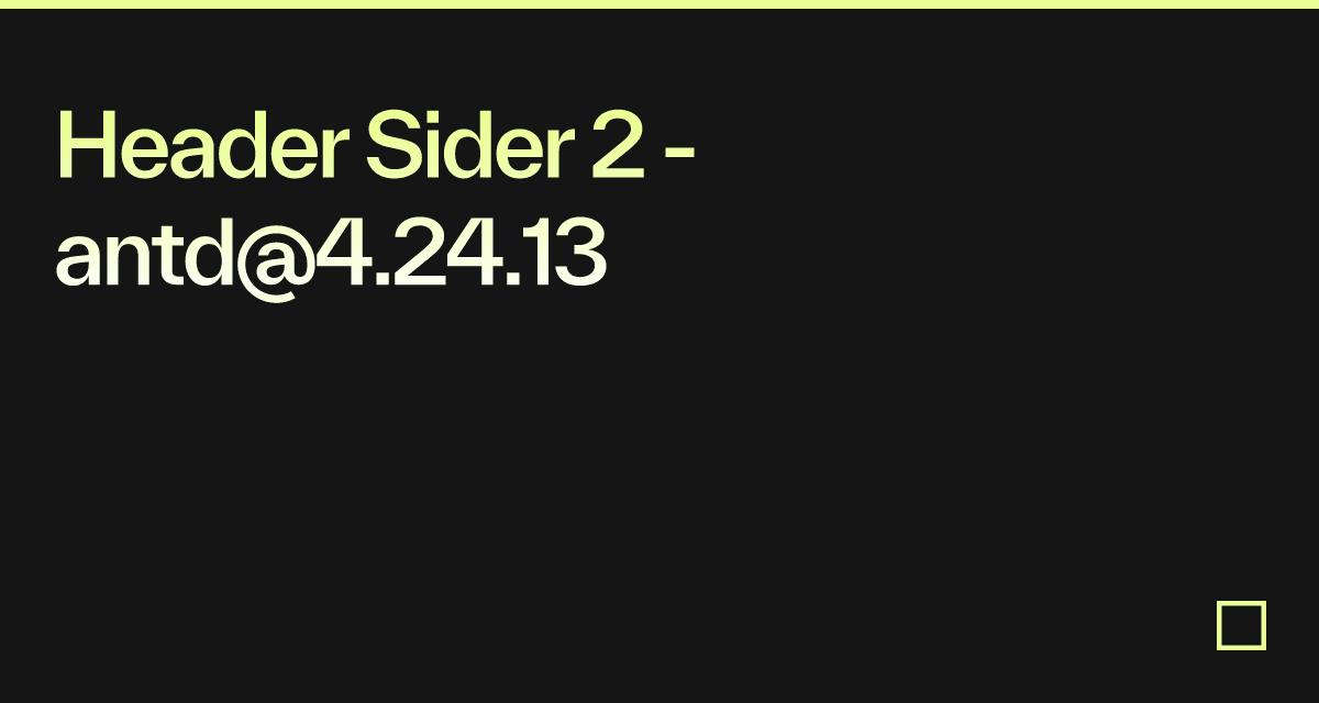 Header Sider 2 - antd@4.24.13 - Codesandbox