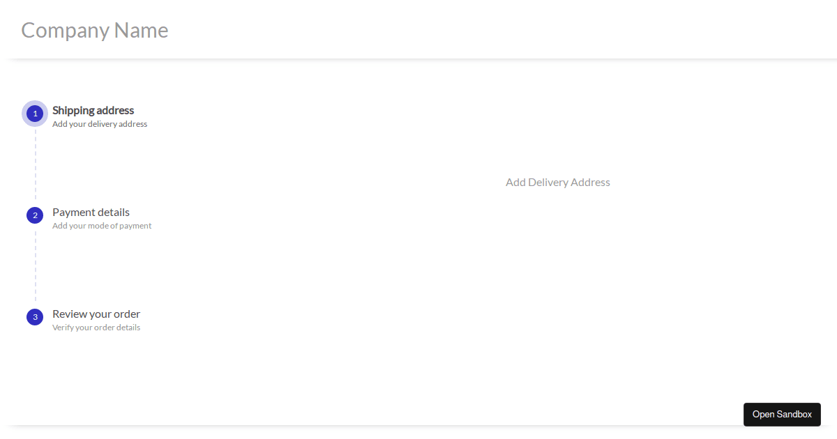 Vertical Stepper Demo (forked) - Codesandbox