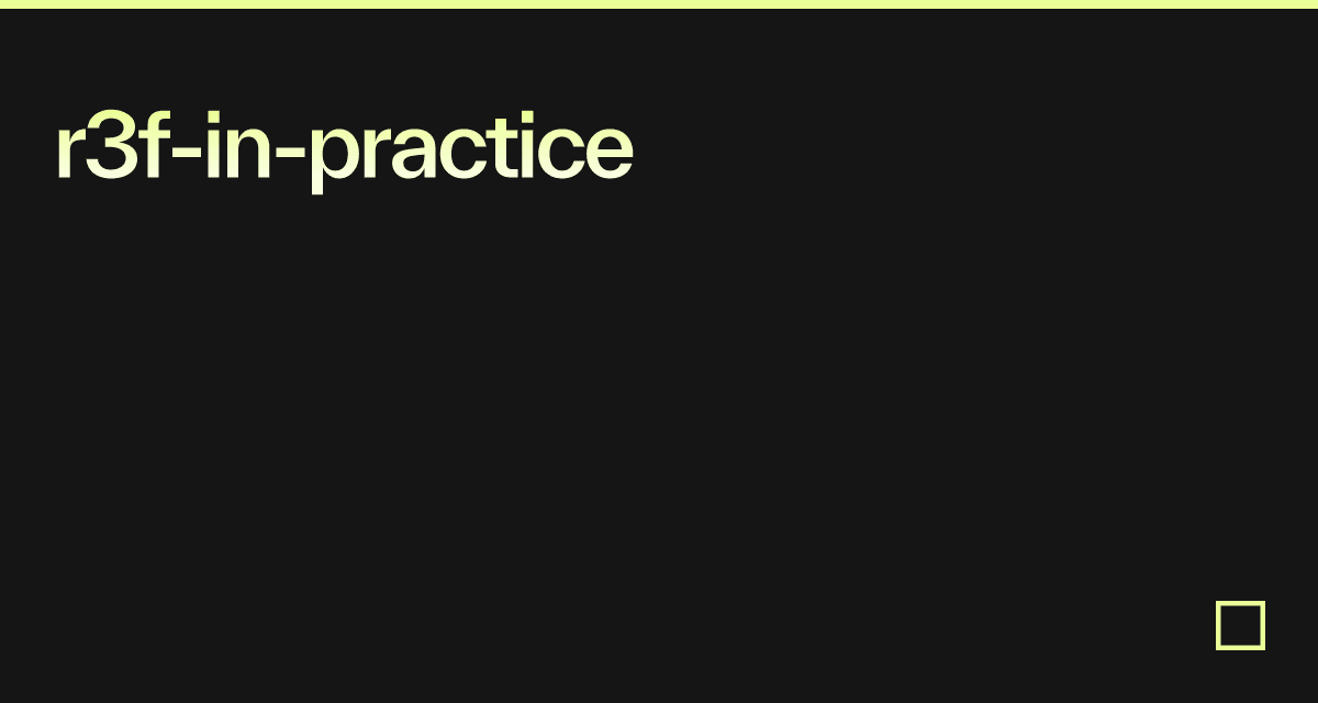 r3f-in-practice - Codesandbox