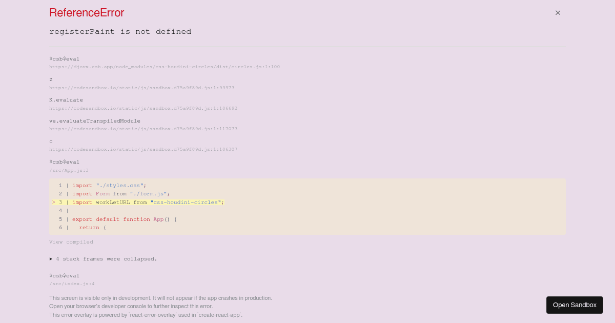 form practice - Codesandbox