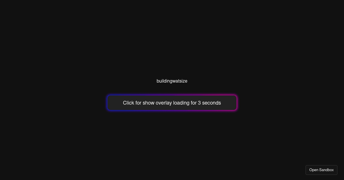 Example of react-loading-randomizable - Codesandbox
