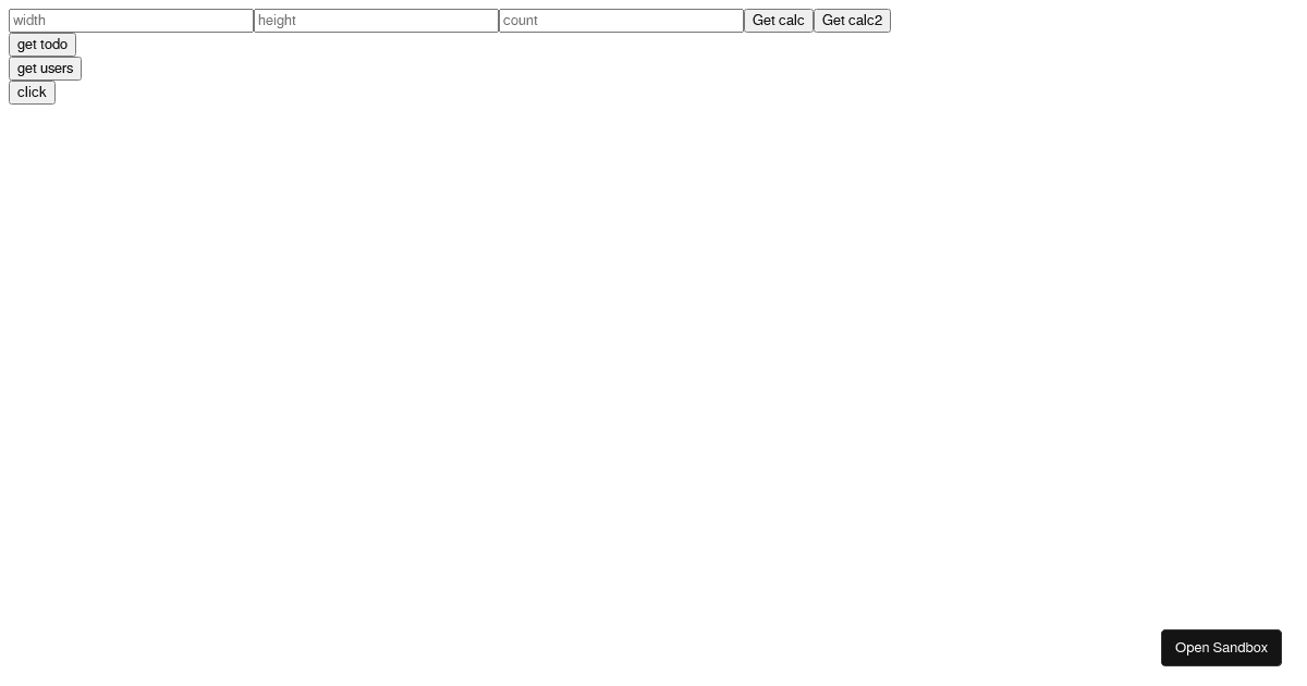 react - Codesandbox