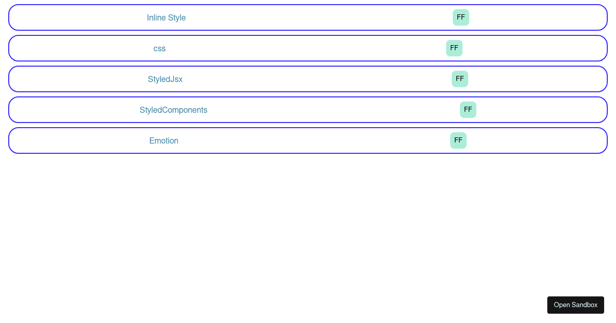 react - Codesandbox