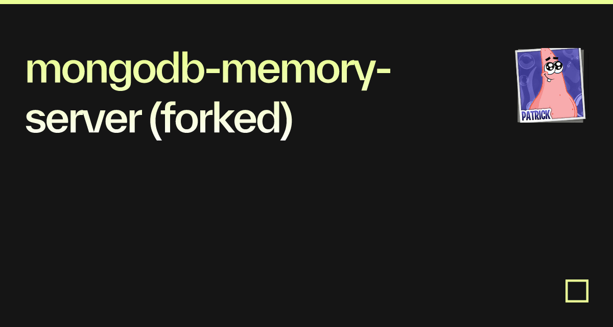 mongodb-memory-server-forked-codesandbox