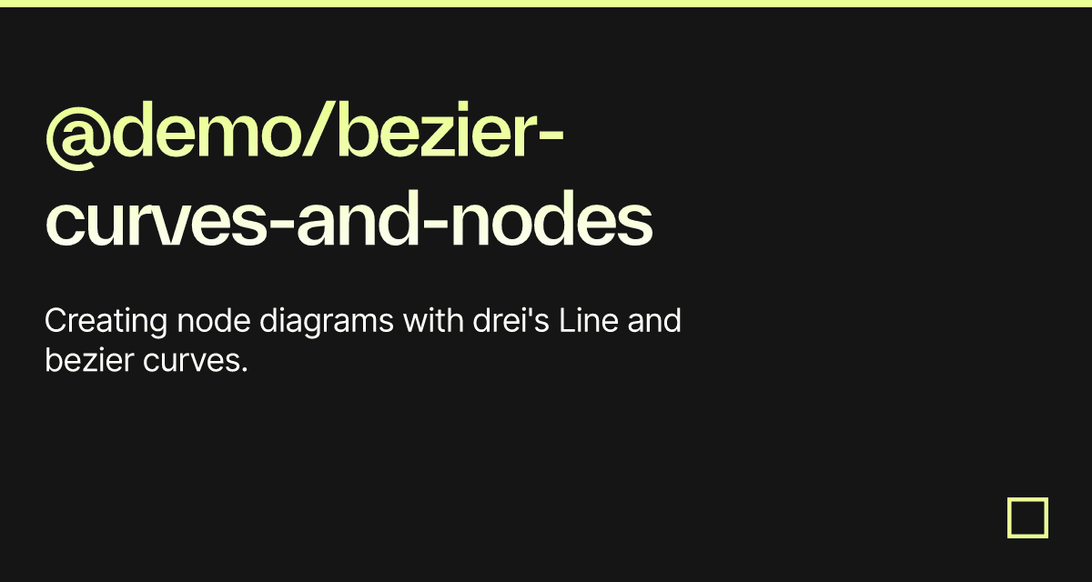 @demo/bezier-curves-and-nodes - Codesandbox