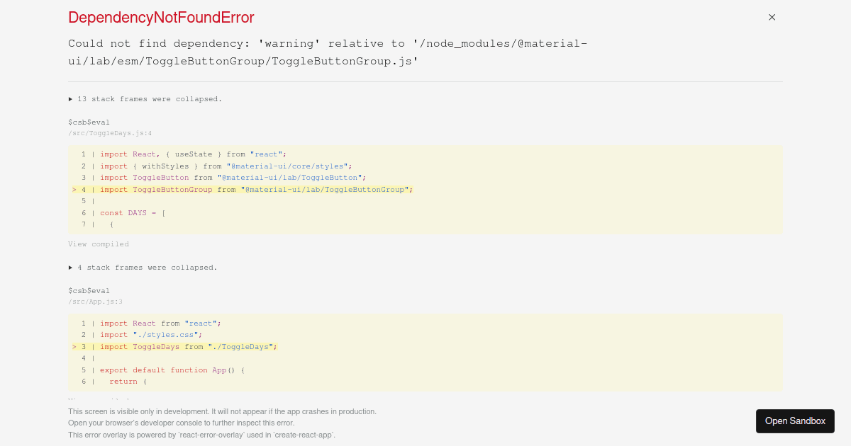 days-of-the-week-picker (forked) - Codesandbox