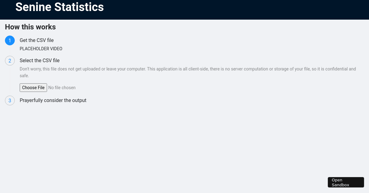 senine-statistics - Codesandbox