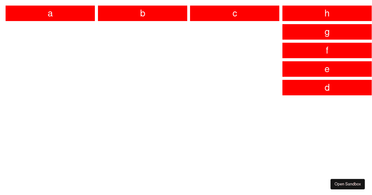 Grid Layout (forked) - Codesandbox