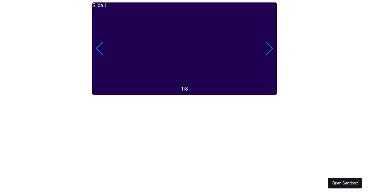 swiper page sample - Codesandbox