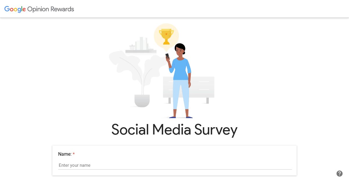 Microsoft Rewards survey - Codesandbox