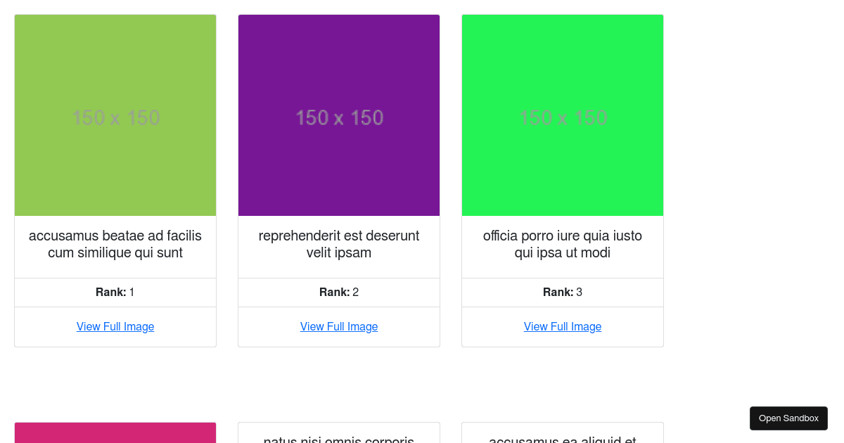react - Codesandbox