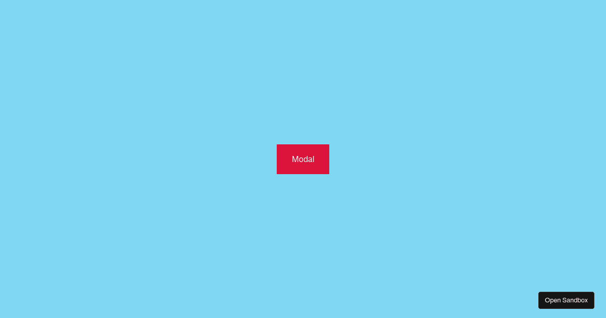 vue modal prac - Codesandbox