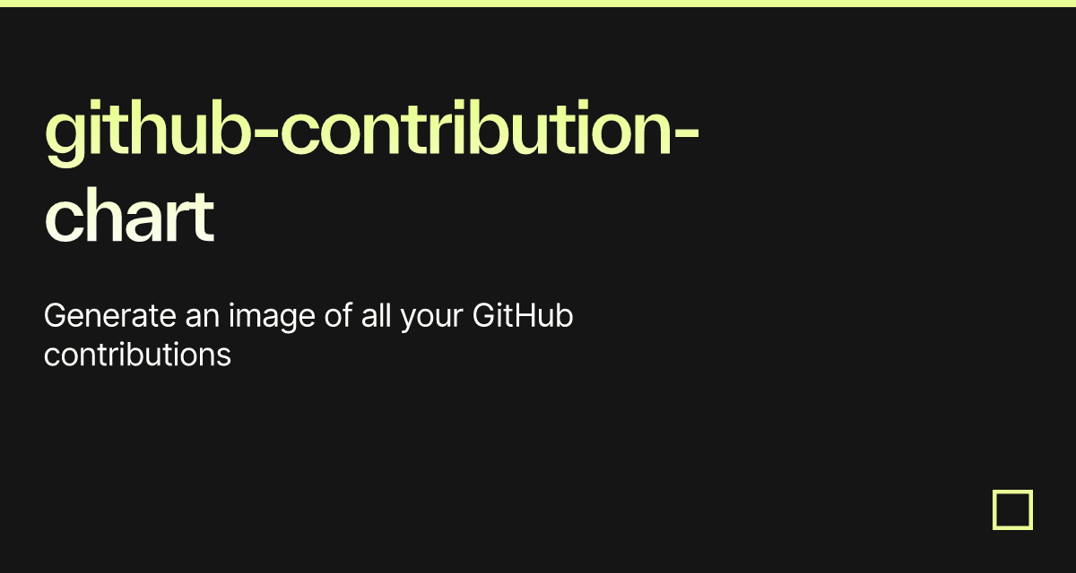 github-contribution-chart - Codesandbox