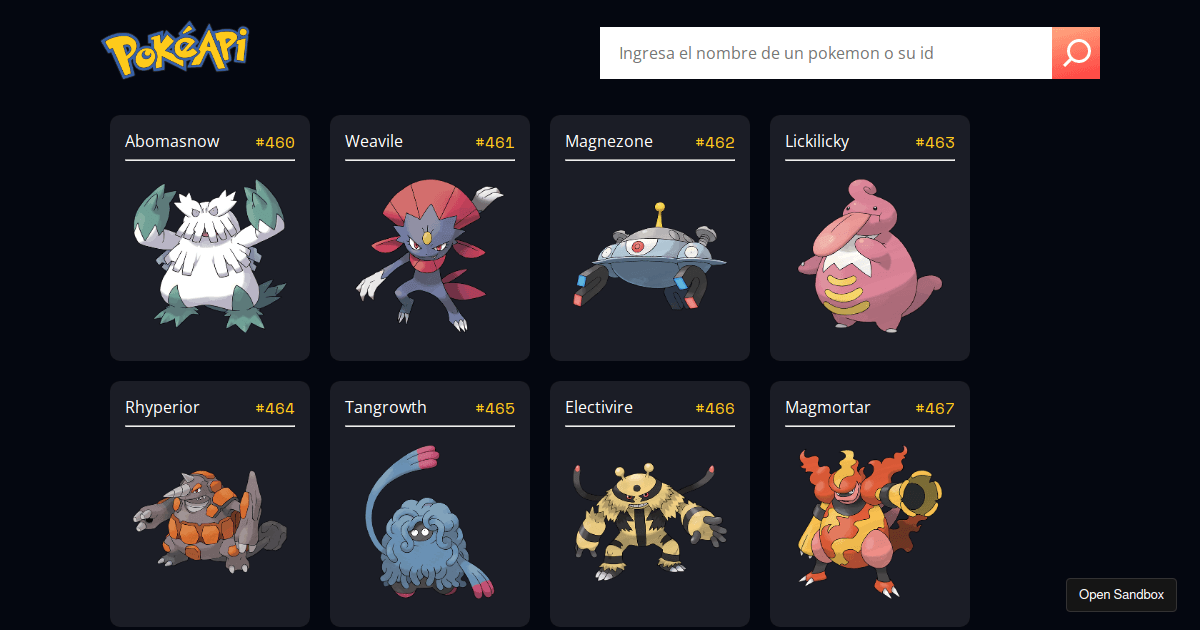 paau12/PokeApp - Codesandbox
