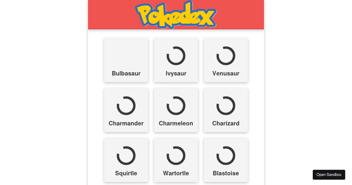 pokemon-api - Codesandbox