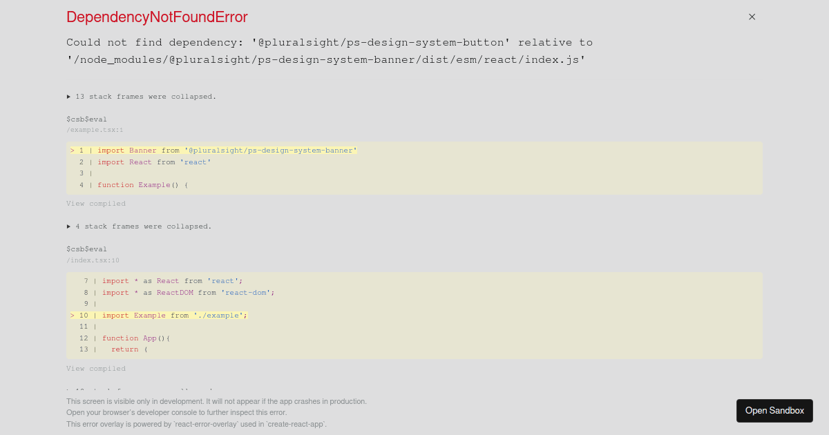 codesandboxer-example - Codesandbox