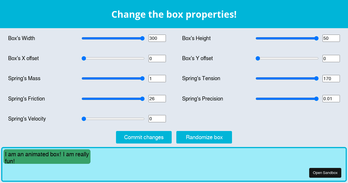 react - Codesandbox