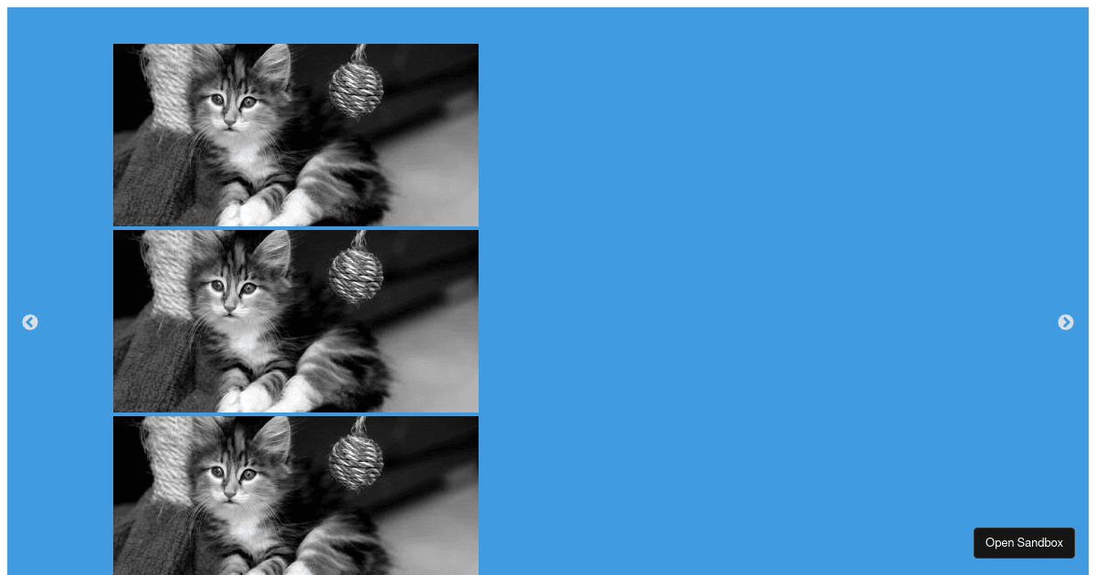 React Slick Playground (forked) - Codesandbox