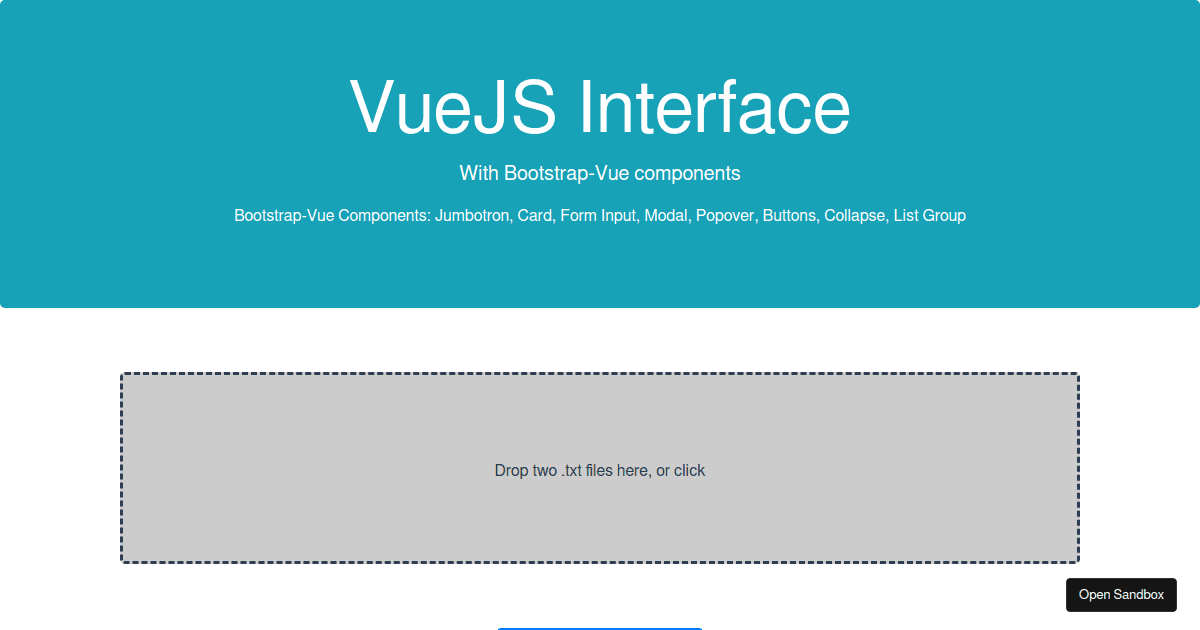 softwareengineering2-assignment2-vuejsui-bootstrap-vue - Codesandbox
