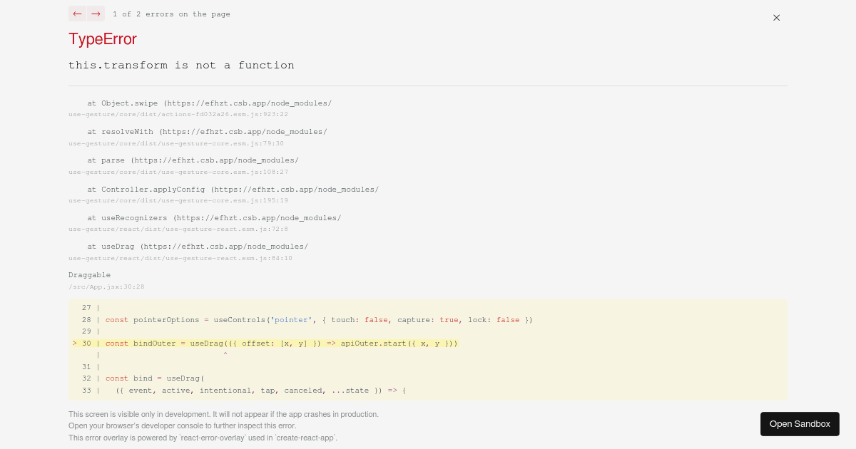 gesture-nested - Codesandbox