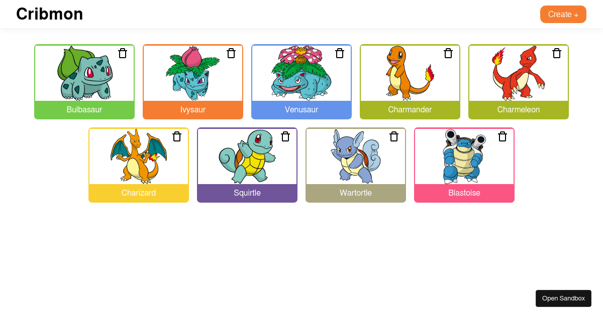 cribstack - Codesandbox