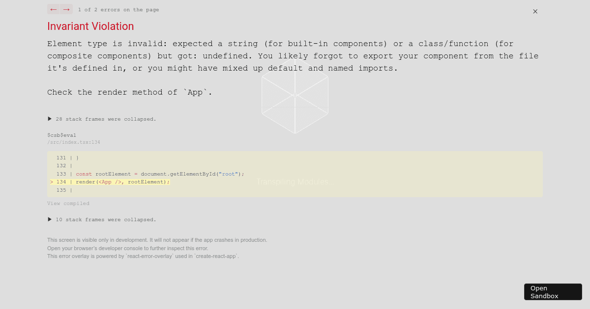 JSON React Layout (forked) - Codesandbox
