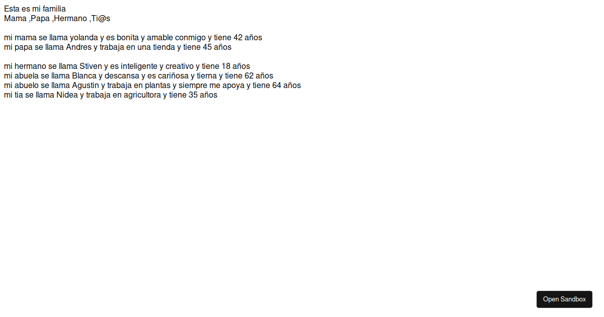 Sesion 2 - Codesandbox