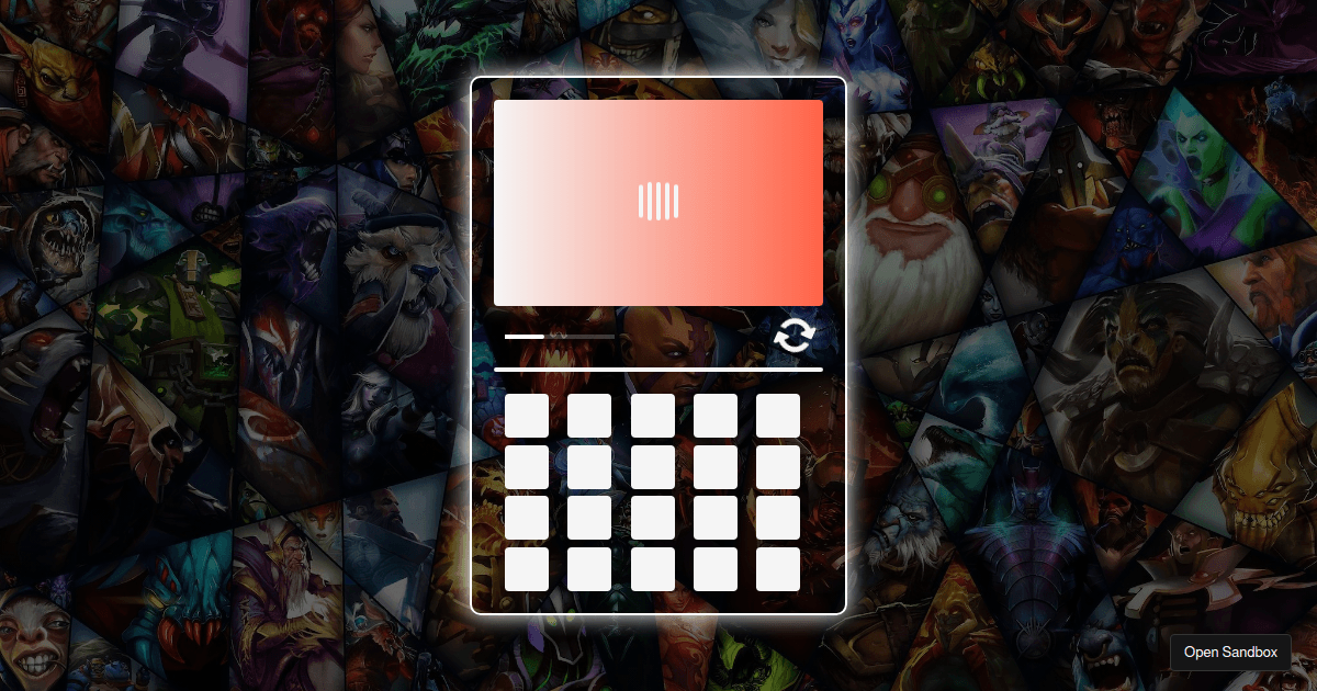 lyrarod/dota-find-hero - Codesandbox