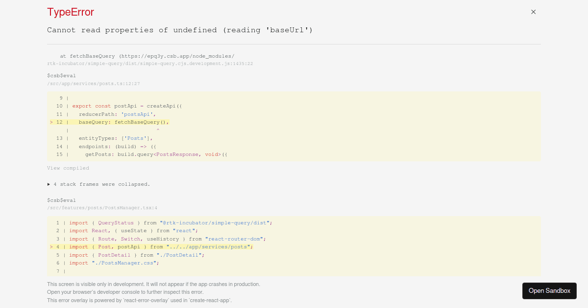 rtk-simple-query-demo - Codesandbox