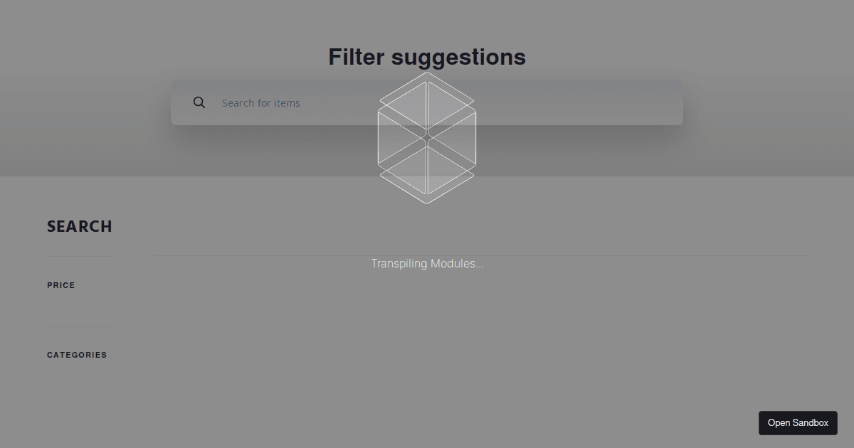 predictive-search-box-demo - Codesandbox