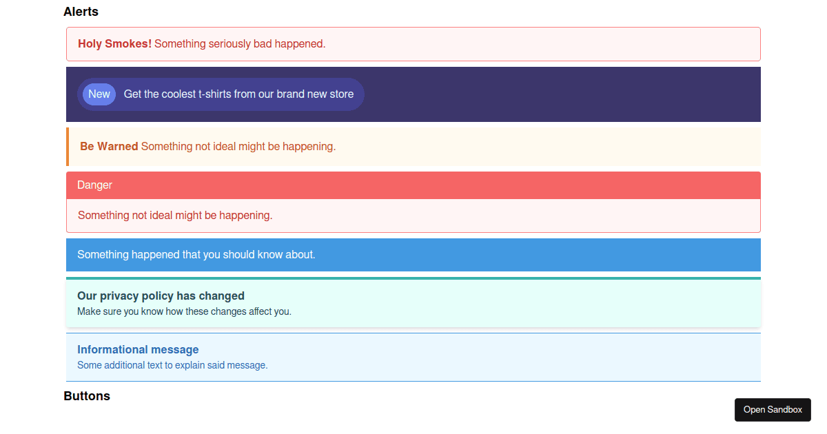 useTailwind prototype - Codesandbox