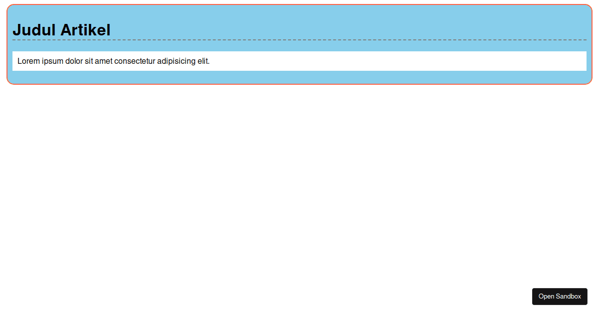 Html Box Model