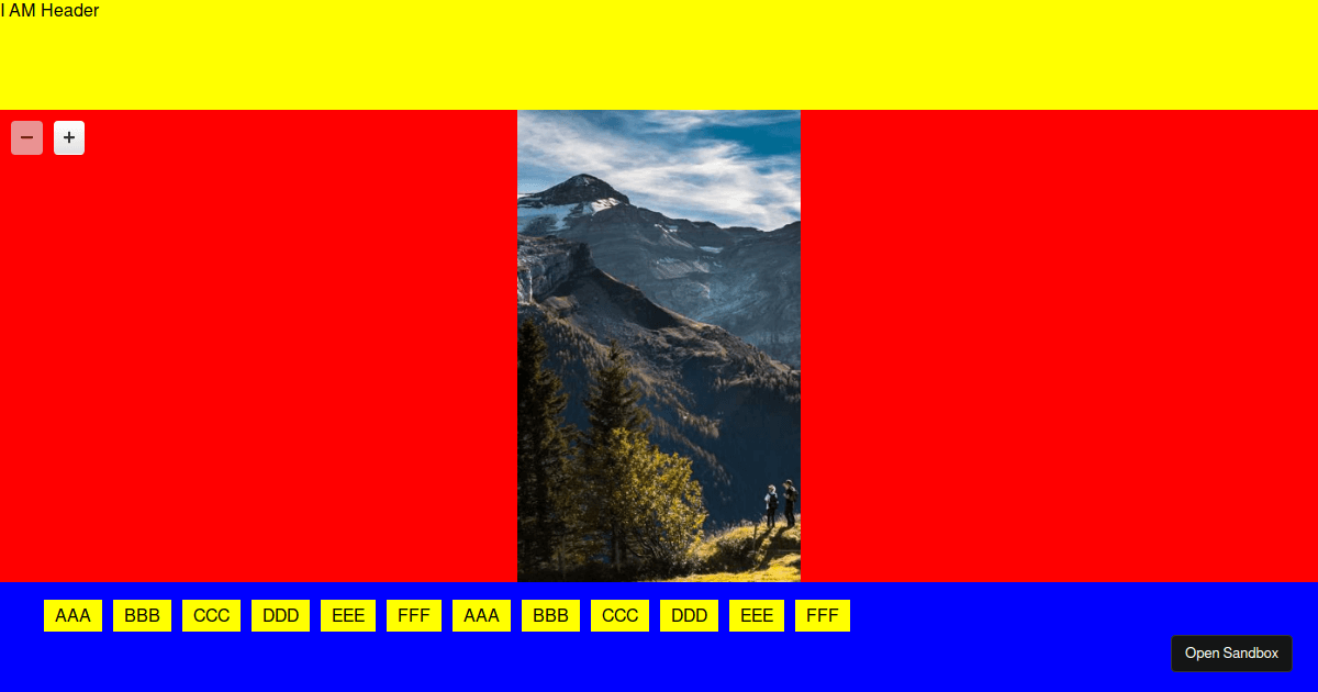pinch zoom canvas Codesandbox