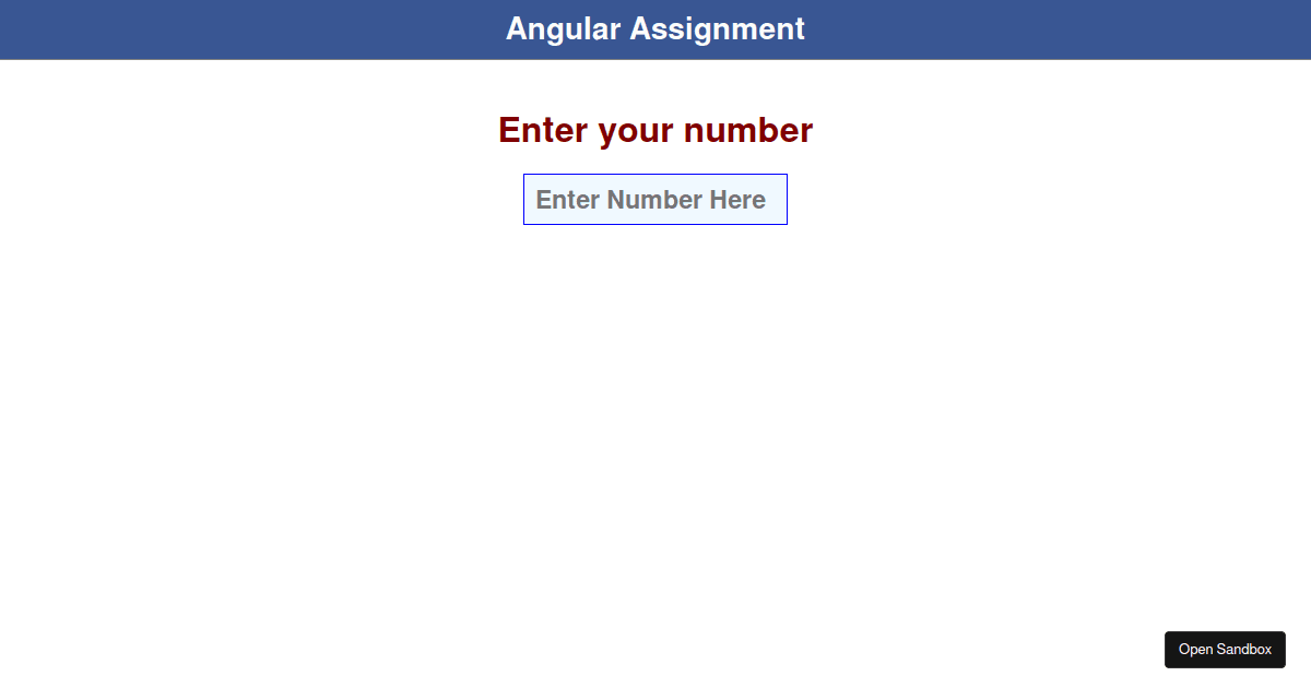 Angular Seventh Task - Codesandbox