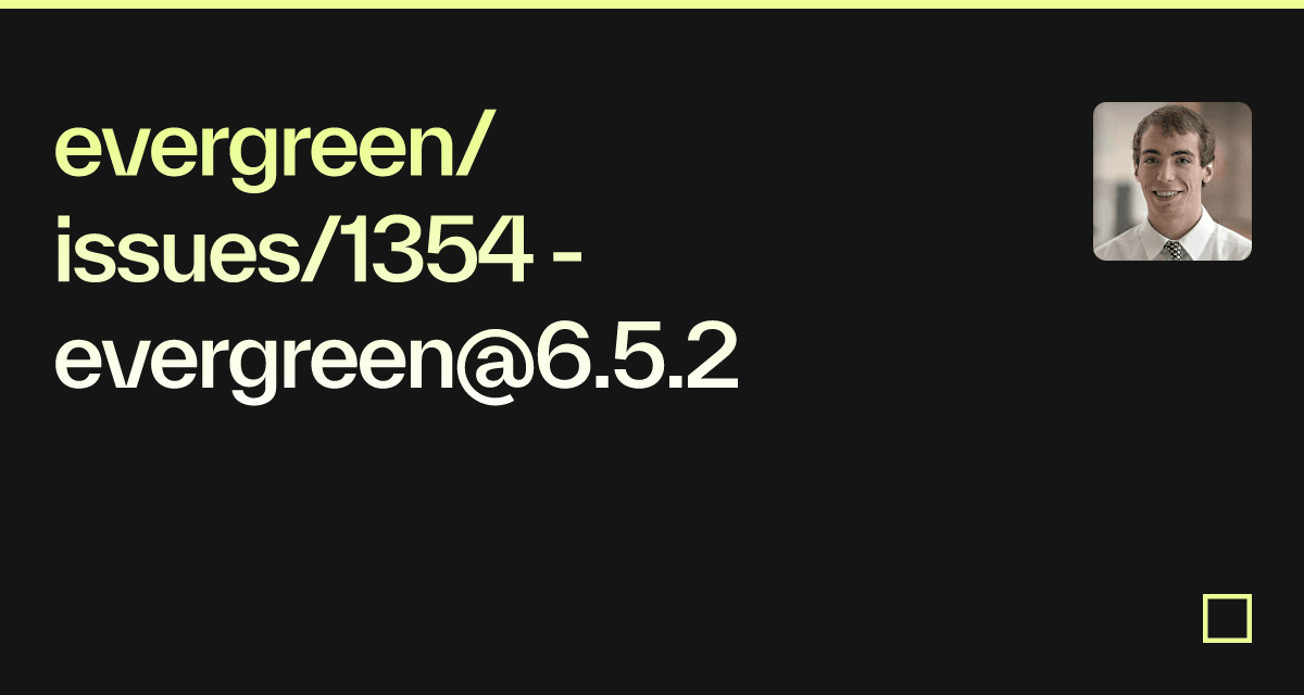 evergreen/issues/1354 - evergreen@6.5.2 - Codesandbox