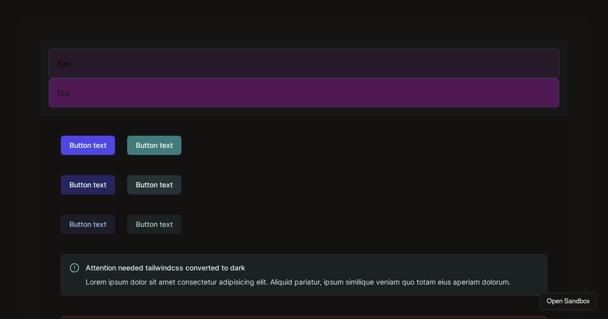 color scales sandbox Codesandbox