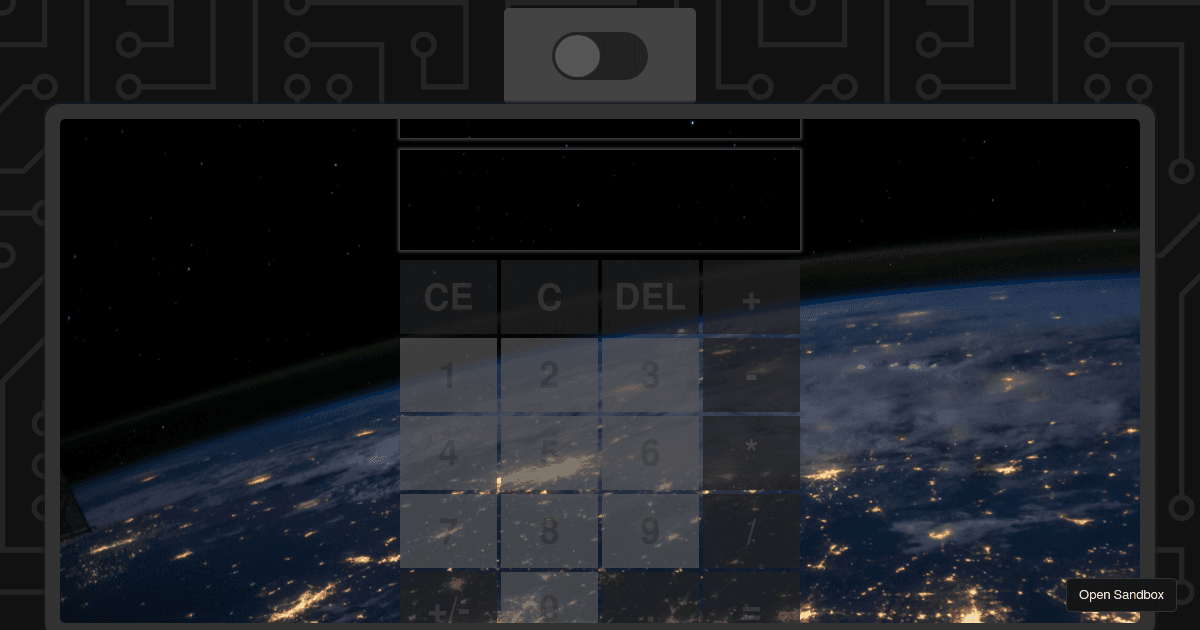 space-calculator - Codesandbox