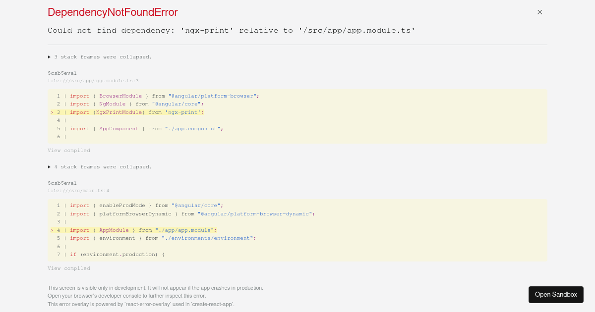 printDemo (forked) - Codesandbox