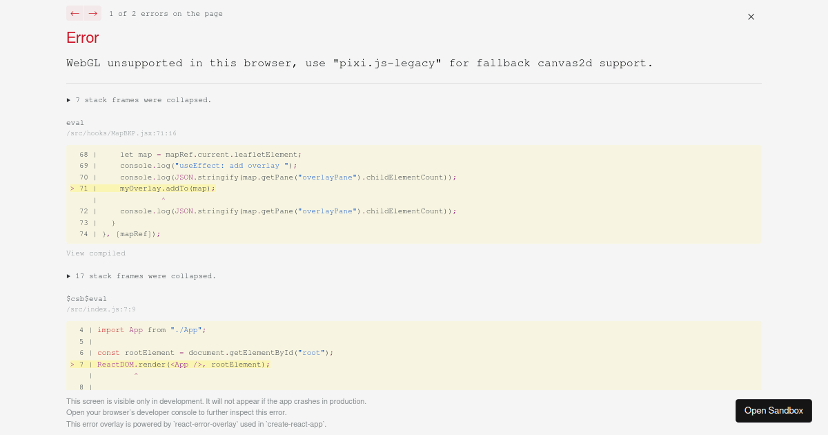 leaflet-pixi-example1 (forked) - Codesandbox