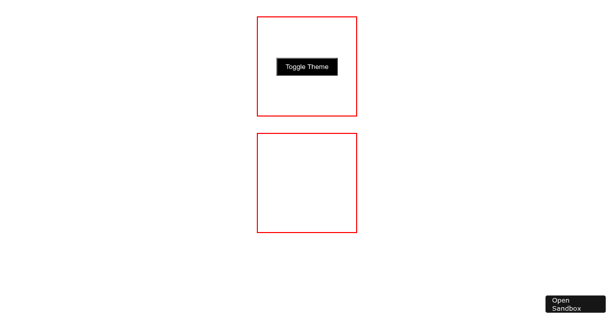 useContext - Codesandbox