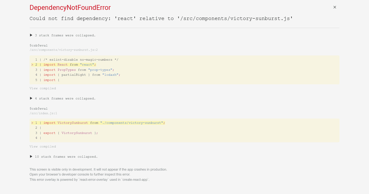 victory-sunburst - Codesandbox