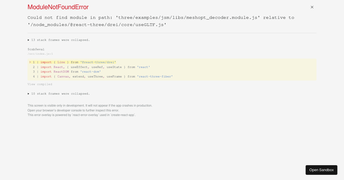 r3f line adding points - Codesandbox