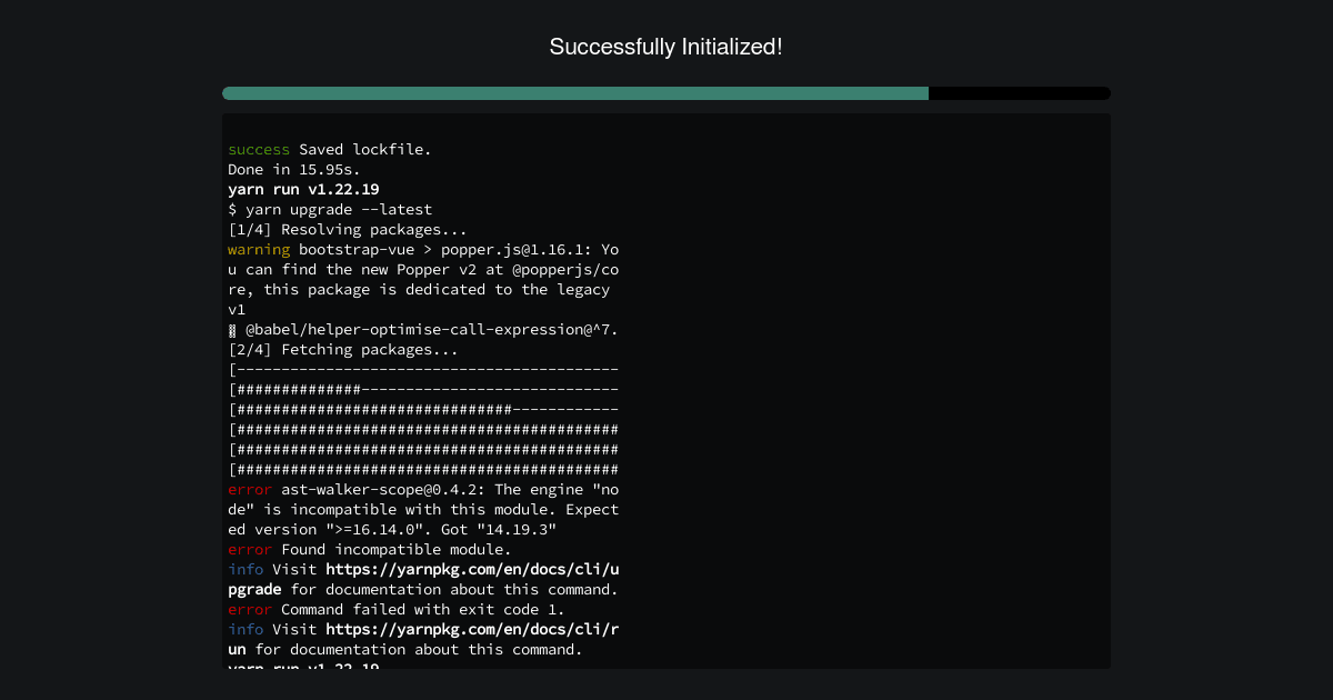 BootstrapVue Nuxt.js Starter Project - Codesandbox