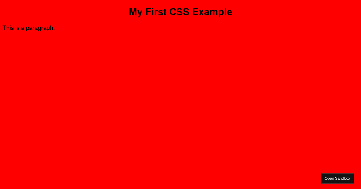 static - Codesandbox